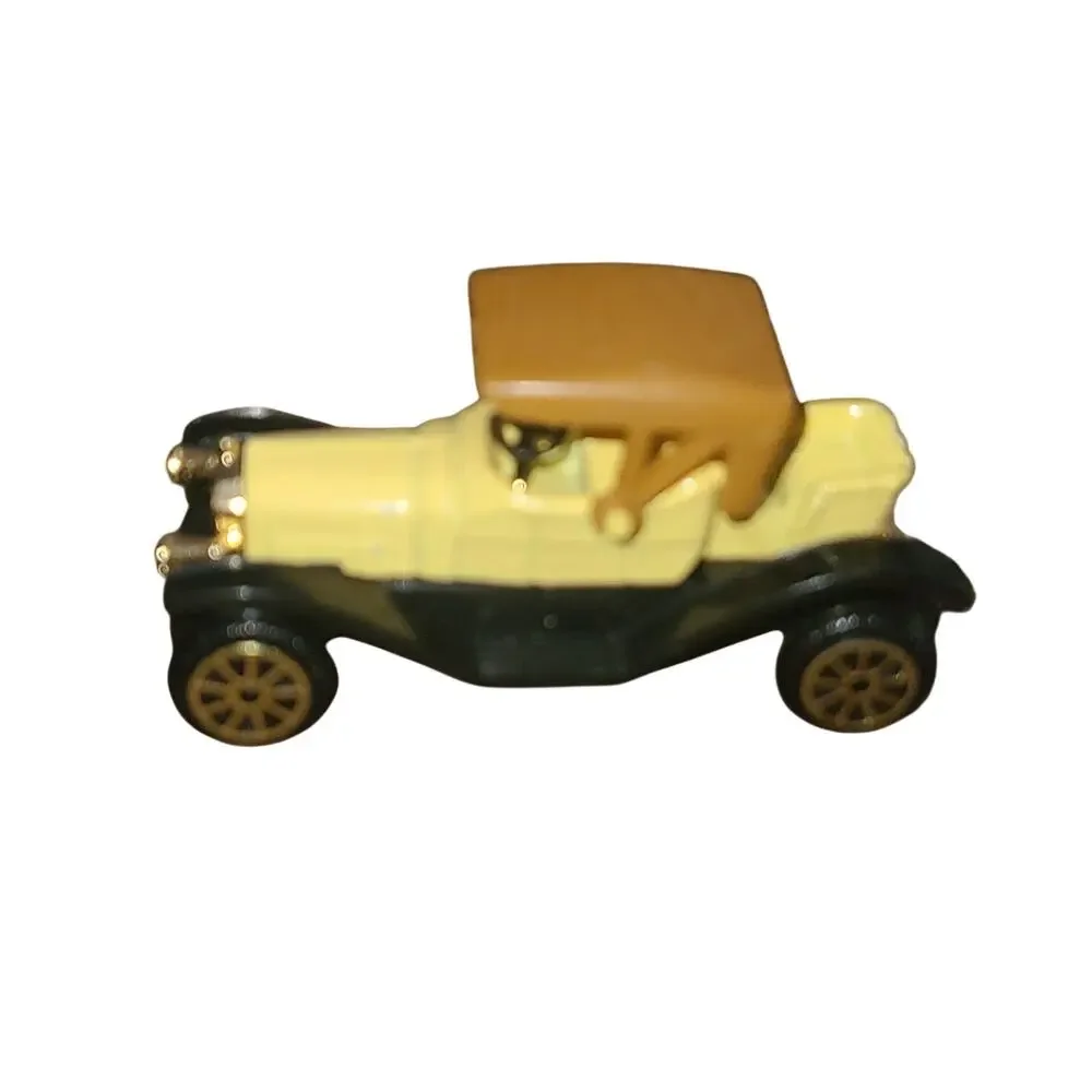 Reader's Digest High Speed Corgi Peerless No. 211 vintage toy car yellow brown